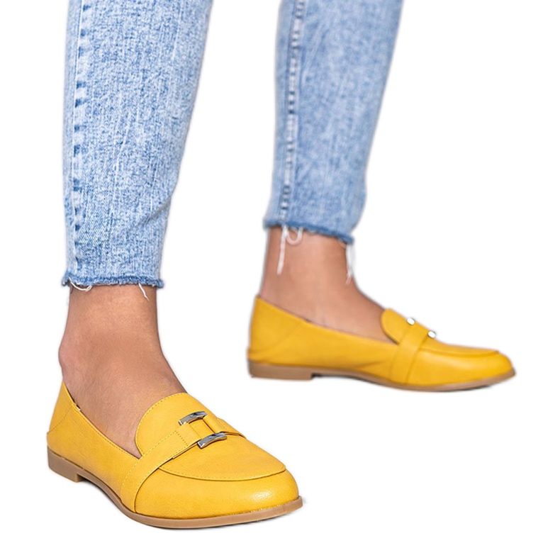 Mocasines mostaza con hebilla Island Paradise amarillo Mocasines mostaza con hebilla Island Paradise amarillo