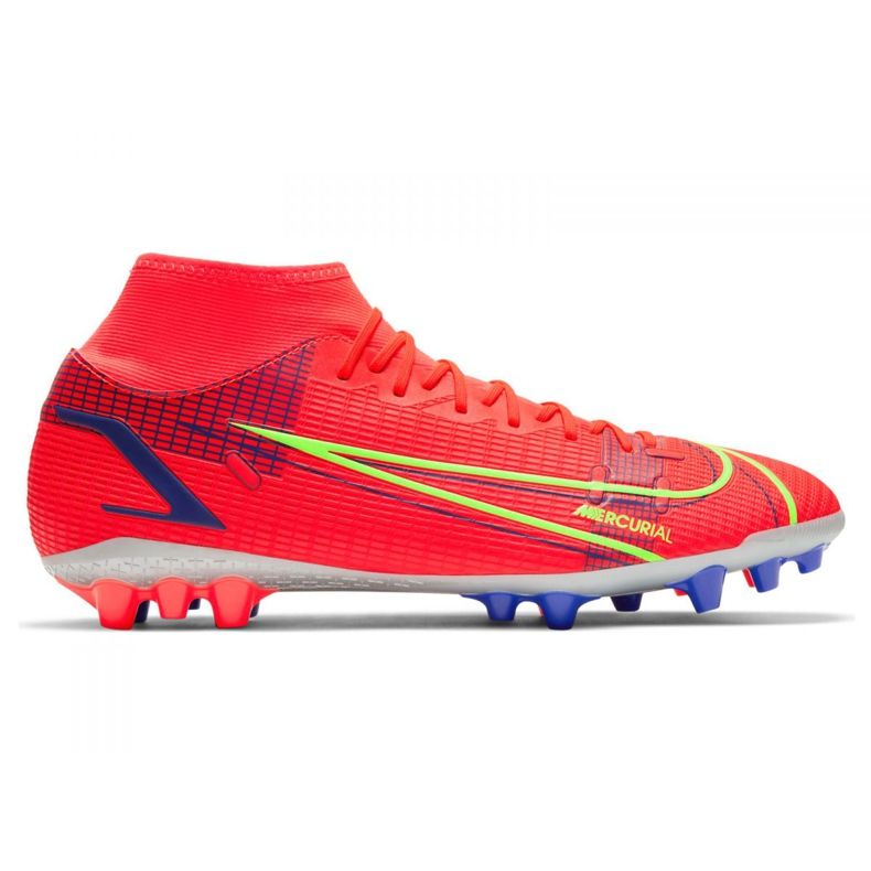 Zapatillas de fútbol Nike Superfly 8 Academy Ag M CV0842-600 multicolor rojo