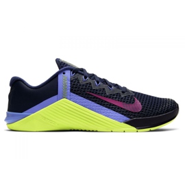 Calzado de entrenamiento Nike Metcon 6 W AT3160-400 negro multicolor verde