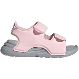 Sandalias adidas Swim Sandal I Jr FY8065 ['azul marino', 'rosa'] rosa