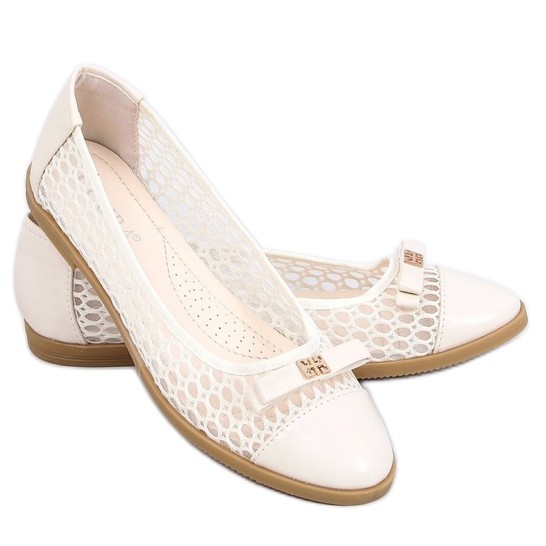 Bailarinas caladas beige 1378 Beige