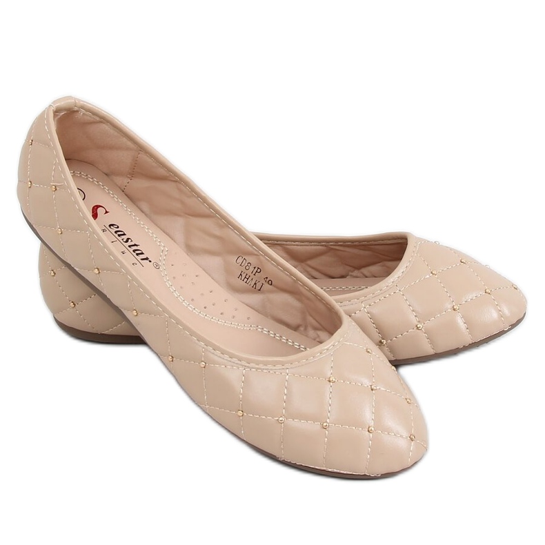 CD81P Bailarinas beige caqui
