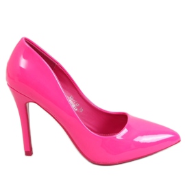Tacones de mujer rosa GG-71P Fushia rosado