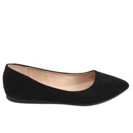 Bailarinas con puntera almendra negra CD52P Negra negro