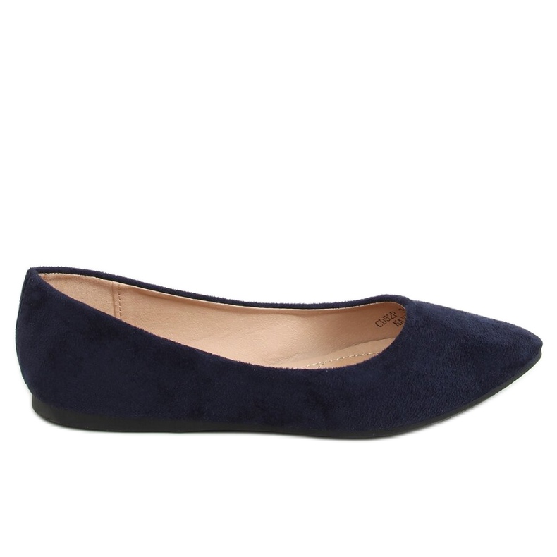 Bailarinas con puntera almendra azul marino CD52P Navy