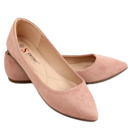 Bailarinas con puntera almendra rosa CD52P Rosa rosado