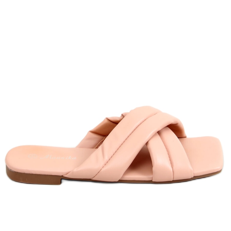 Rosa Zapatillas suela cuadrada S060191 Rosa rosado