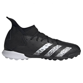 Botas de fútbol adidas Predator Freak .3 Tf Jr FY1039 negro negro