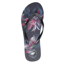 Chanclas 4F W H4L21-KLD004 90S negro verde