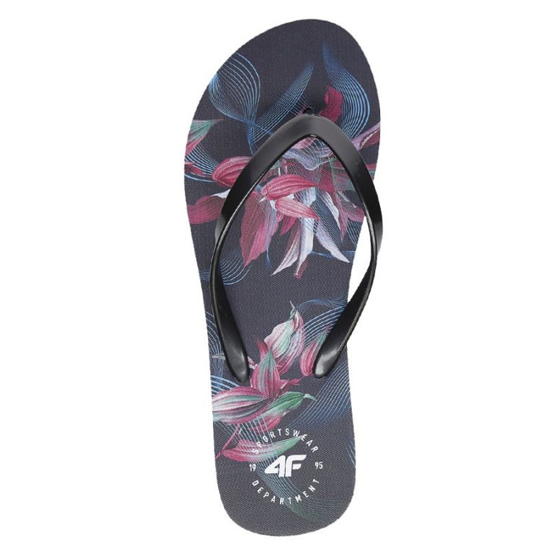 Chanclas 4F W H4L21-KLD004 90S negro verde