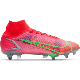 Calzado de fútbol Nike Mercurial Superfly 8 Elite SG-PRO Ac M CV0960 600 naranja naranjas y rojos