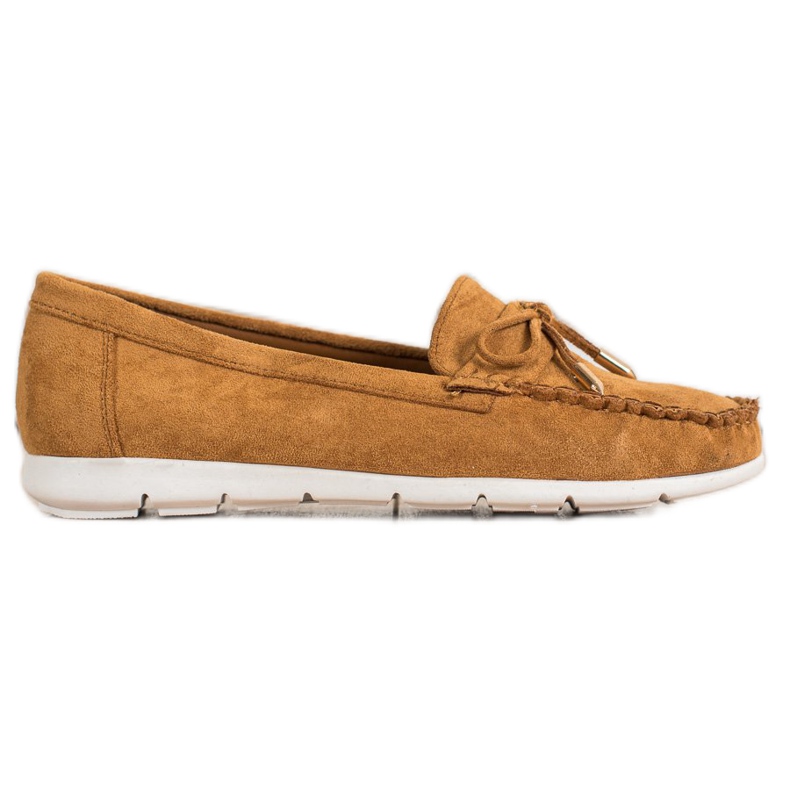 Renda Mocasines camel marrón