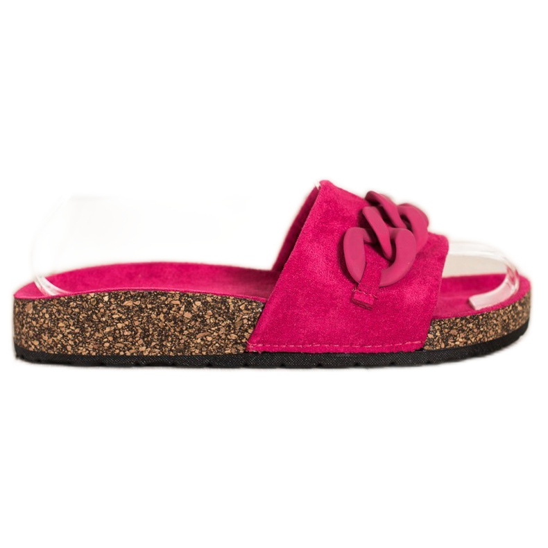 SHELOVET Zapatillas de moda con adorno naranja