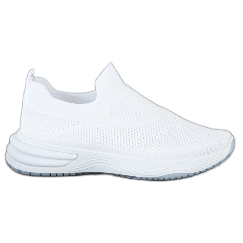 SHELOVET Zapatillas sin cordones blanco