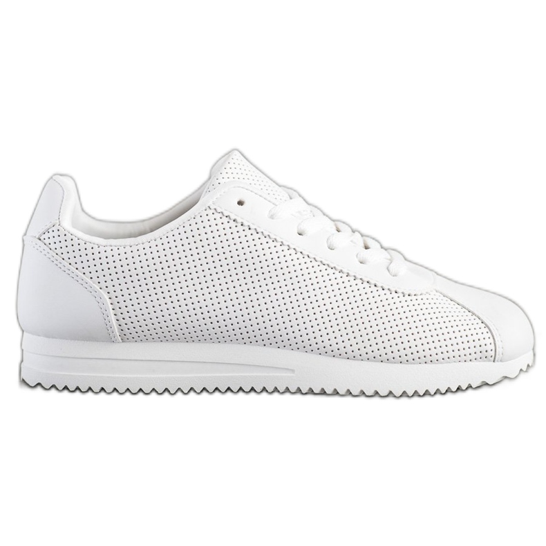 SHELOVET Zapatillas con estilo calado blanco SHELOVET Zapatillas con estilo calado blanco