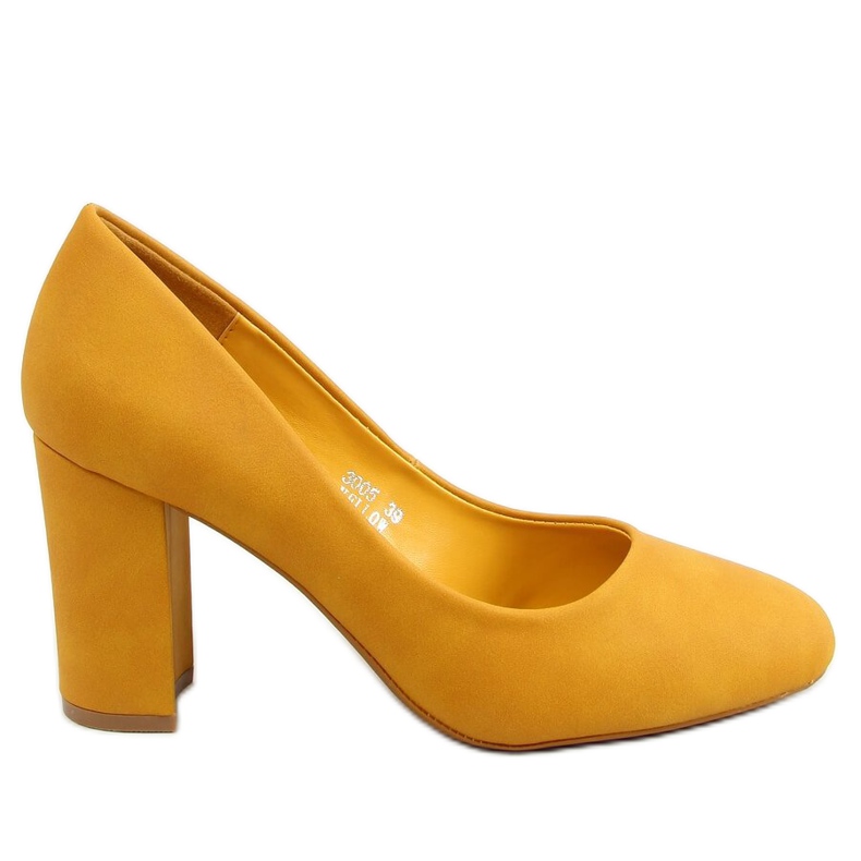 Bombas en el poste miel 3005 Amarillo Bombas en el poste miel 3005 Amarillo