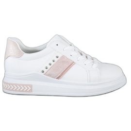 SHELOVET Zapatillas blancas blanco