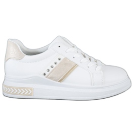 SHELOVET Zapatillas blancas blanco
