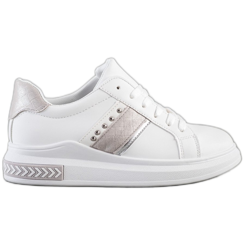 SHELOVET Zapatillas blancas blanco