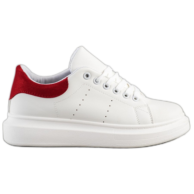 SHELOVET Zapatillas clásicas blanco