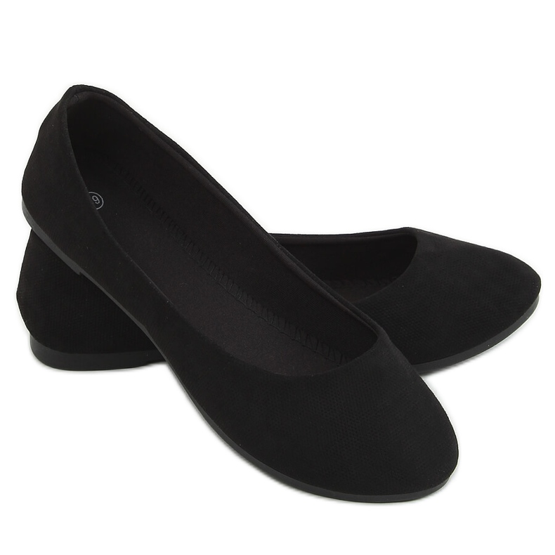 Bailarinas de mujer negras JX38 Black negro