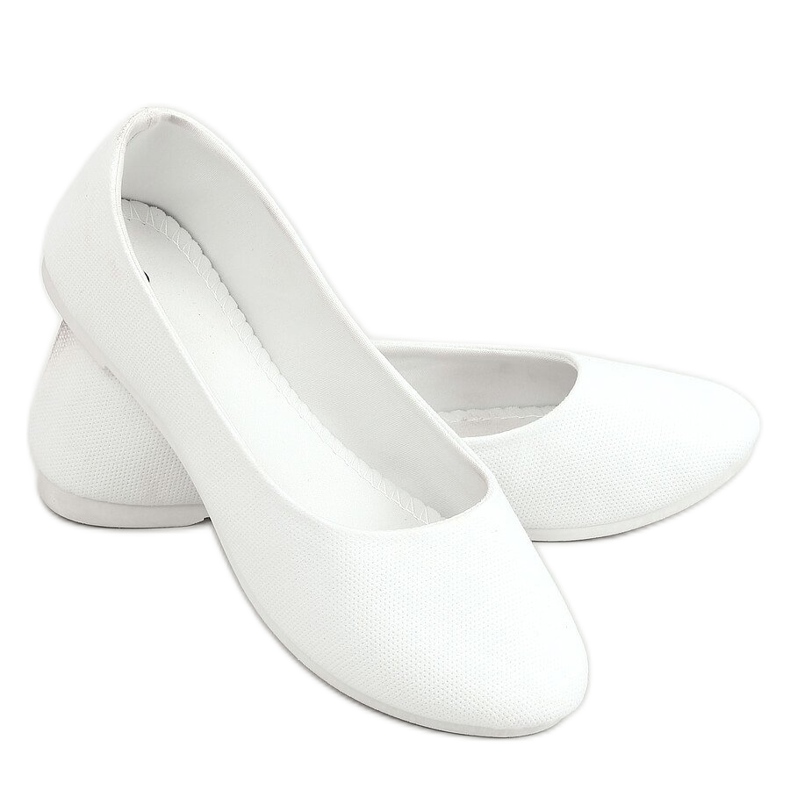 Bailarinas de mujer blancas JX38 White blanco