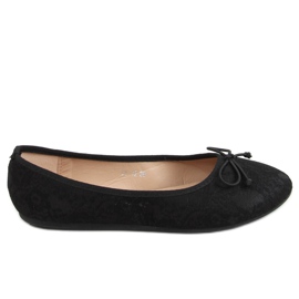 Bailarinas de encaje negro DY-12 Black