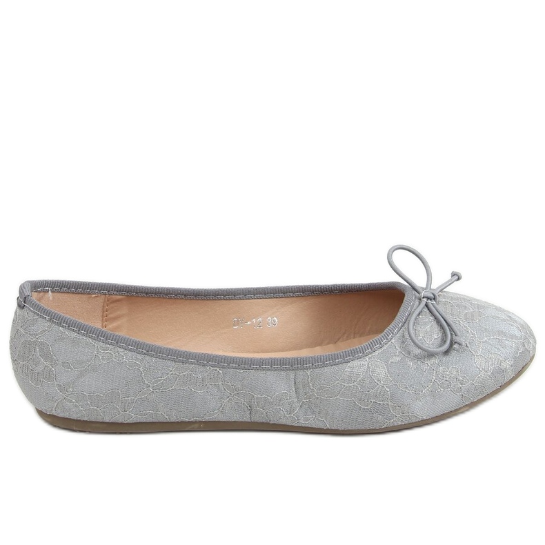 Bailarinas de encaje gris DY-12 Grey Bailarinas de encaje gris DY-12 Grey