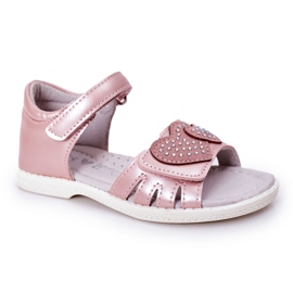 PE1 Sandalias Infantiles Con Velcro Pink My Heart rosado PE1 Sandalias Infantiles Con Velcro Pink My Heart rosado