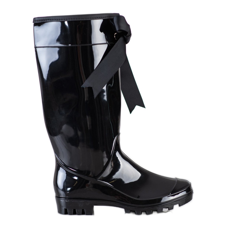 SHELOVET Chanclos altos con un arco negro