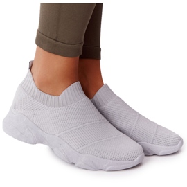 PS1 Calzado deportivo para mujer Slip-on Grey Yoga Class gris