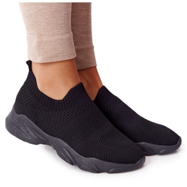 PS1 Zapatos deportivos para mujer Slip-on Black Yoga Class negro
