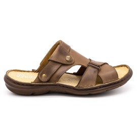 Polbut Zapatillas de hombre 024 marrón