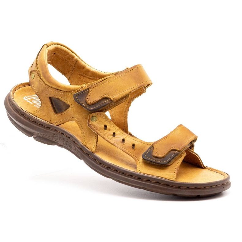 Polbut 277 sandalias rojas naranja