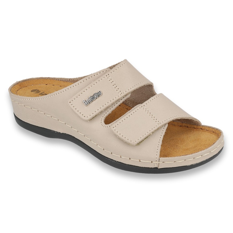 Zapatos de mujer Inblu 158D104 beige