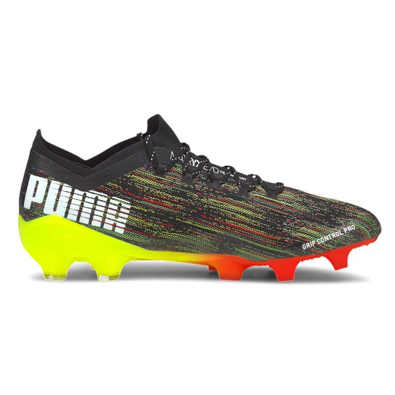 Botas de fútbol Puma Ultra 1.2 Fg Ag M 106299 02 multicolor negro