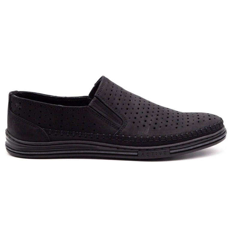 Polbut Zapatos de hombre calados 2107P negro