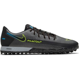 Zapatillas de fútbol Nike React Phantom Gt Pro Tf M CK8468 090 multicolor gris