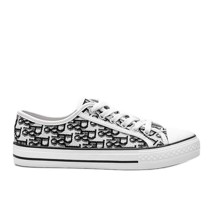 Zapatillas de mujer Rimmie en blanco y negro