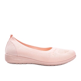 Zapatillas de mujer rosa Bins