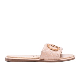 Pantuflas de mujer ypsy beige