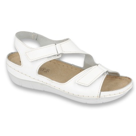 Inblu zapatos de mujer sandalias 158D113 blanco
