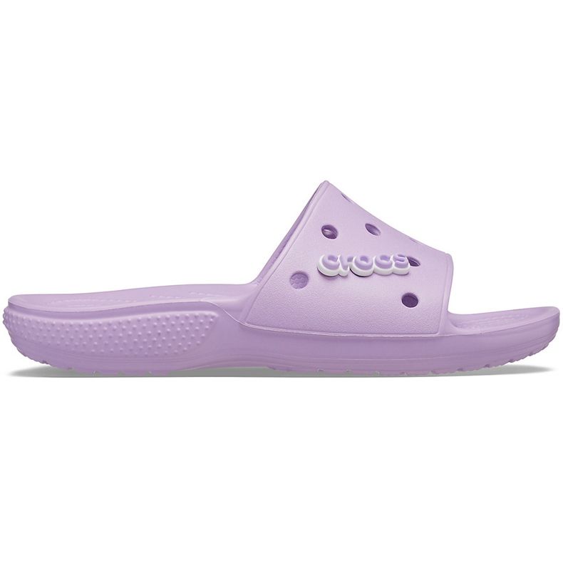 Pantuflas Crocs Classic Slide de mujer violeta 206121 5PR