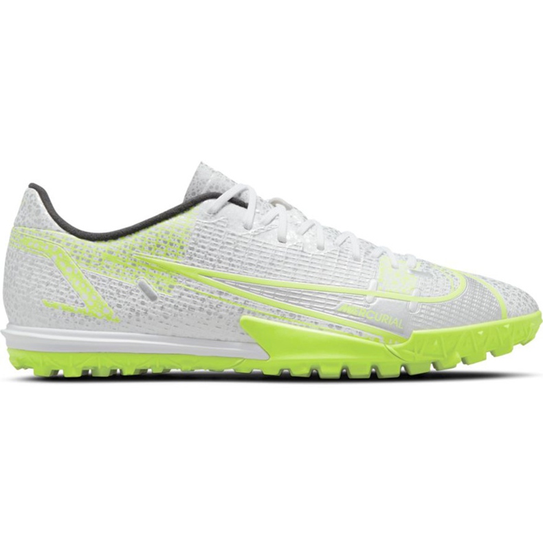 Zapatos de fútbol Nike Mercurial Vapor 14 Academy Tf CV0978 107 plata