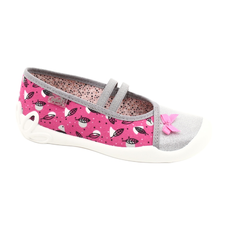 Calzado infantil befado 116Y288 rosado plata gris