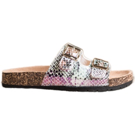 SHELOVET Zapatillas Con Efecto Holo plata gris multicolor SHELOVET Zapatillas Con Efecto Holo plata gris multicolor