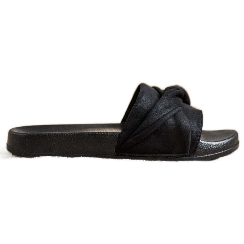 Cómodas zapatillas Vinceza ante negro