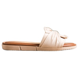 Sandalias Vinceza de ante beige