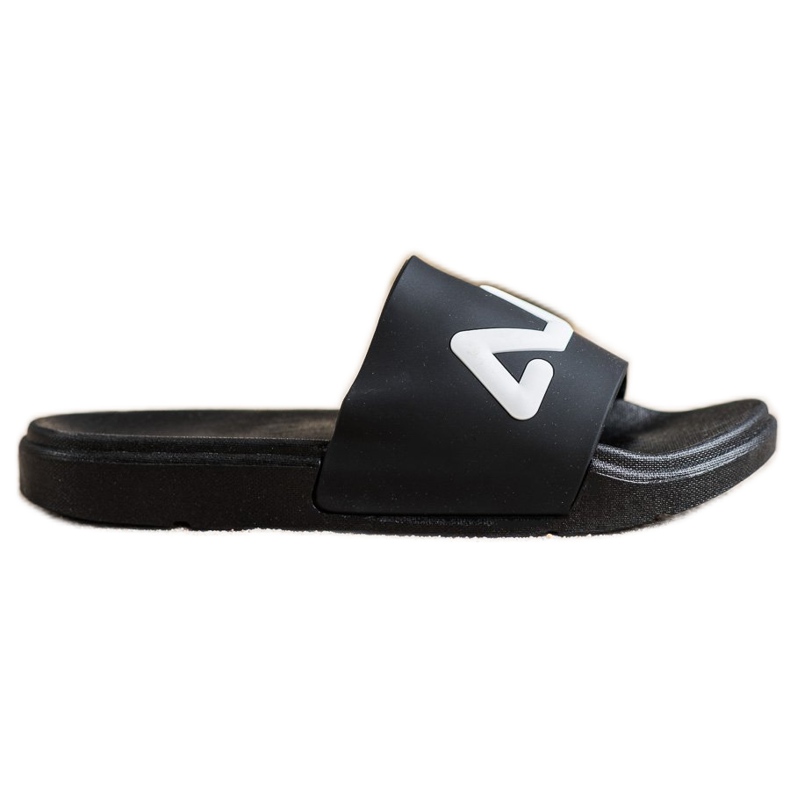 SHELOVET Chanclas cómodas negro