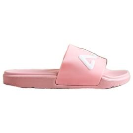 SHELOVET Chanclas cómodas rosa